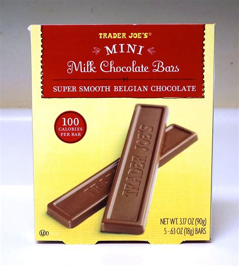 trader joe's chocolate bars