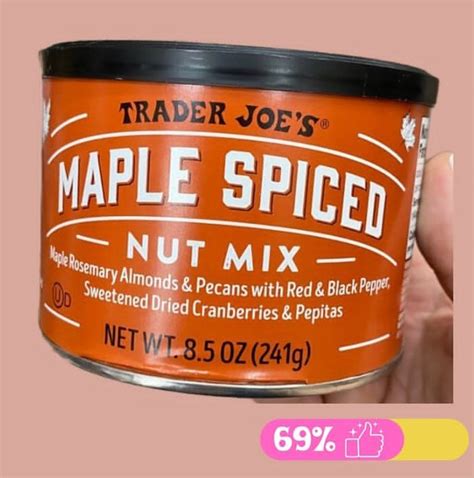 trader joe's maple spiced nut mix