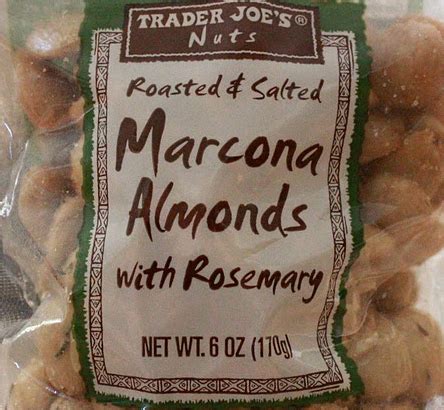 trader joe's marcona almonds rosemary