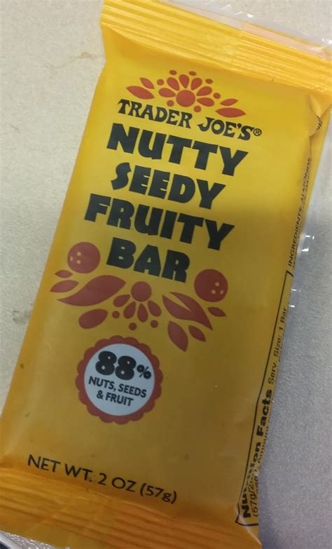 trader joe's nut bars