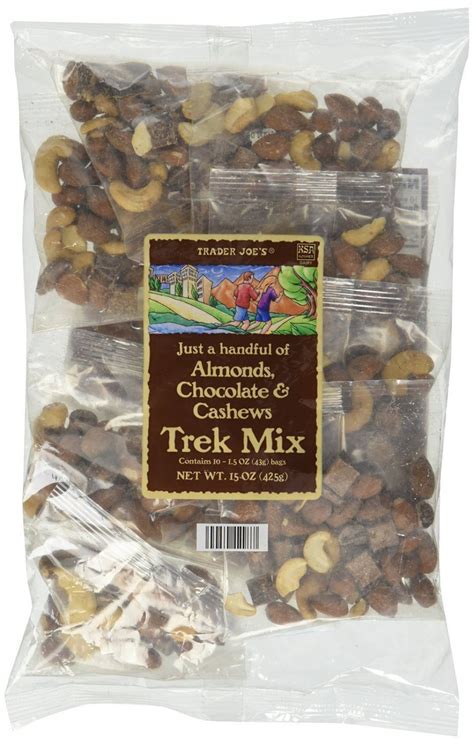 trader joe's nut mix with chocolate