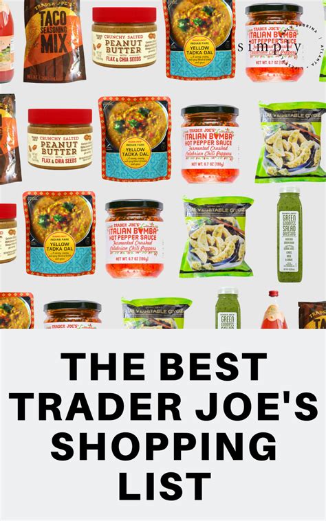 trader joe's products list pdf 2021