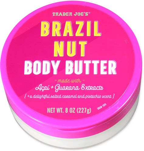trader joe brazil nut body butter