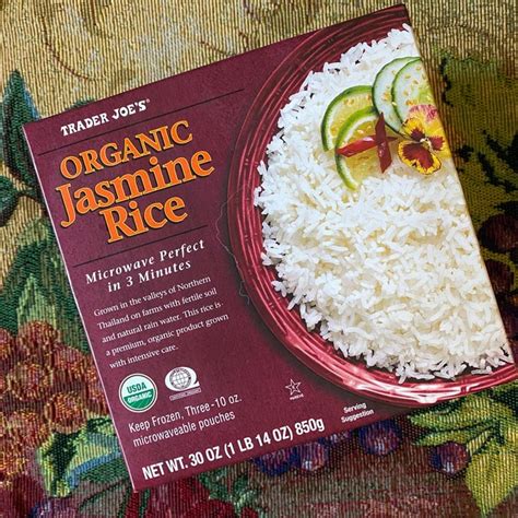 trader joes organic jasmine rice