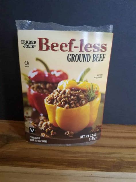 Beefless Ground Beef Trader Joe