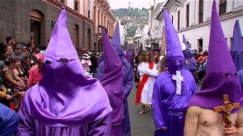 tradiciones de semana santa en ecuador