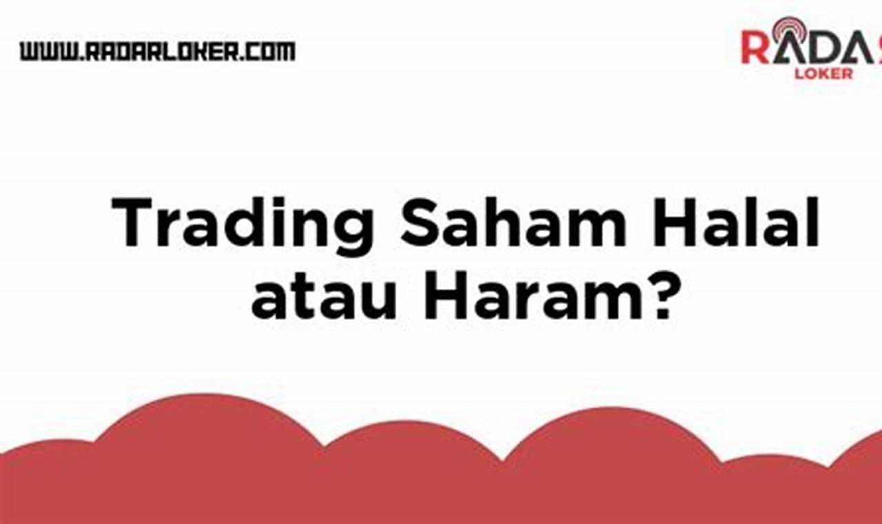 trading saham halal atau haram