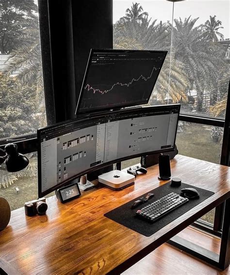 trading desk setup