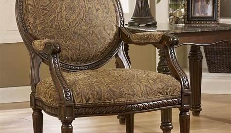 Traditional Accent Chairs Living Room Powell Classic Seating Red And