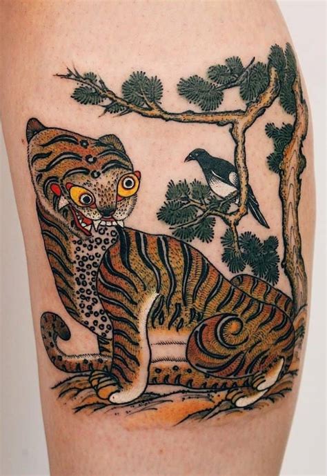 12+ Korean Tiger Tattoo Designs and Ideas PetPress