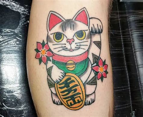 japanese lucky cat tattoo meaning blackvanswithroses