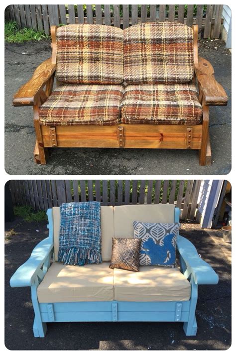 New Traditional Old Wooden Sofa Makeover Update Now