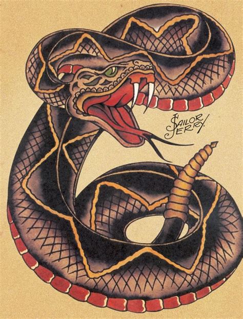 20+ Traditional Rattlesnake Tattoo Designs PetPress Rattlesnake