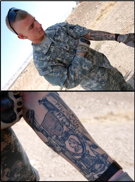 100 Military Tattoos For Men Memorial War Solider Designs