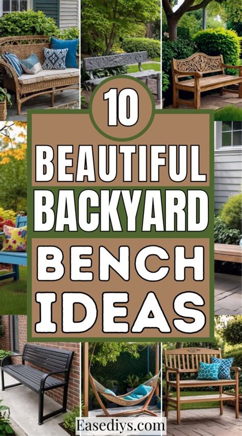 Traditional Backyard Bench