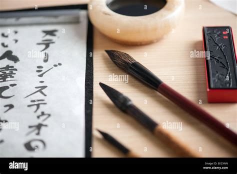 traditional calligraphy tools