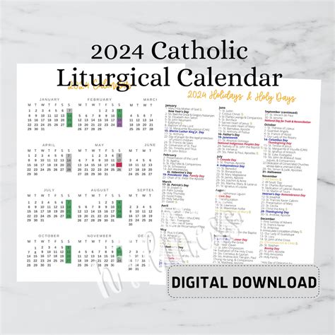 traditional catholic calendar 2024 pdf