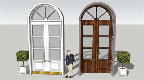 traditional door 3d warehouse