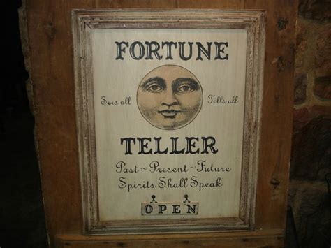 traditional fortune telling signs