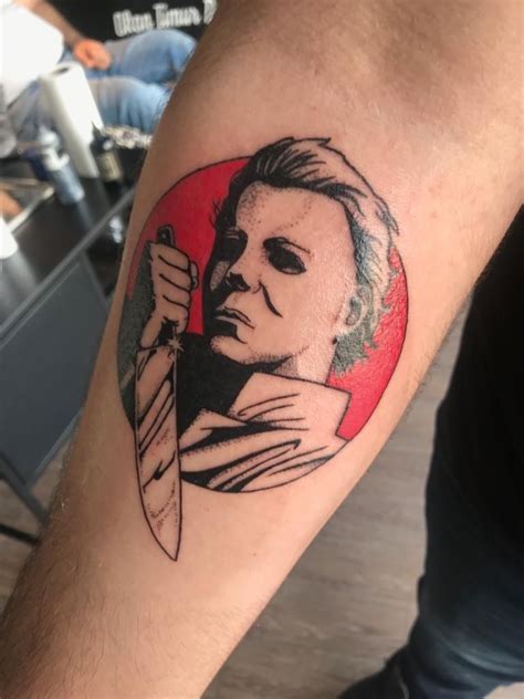 traditional michael myers tattoo