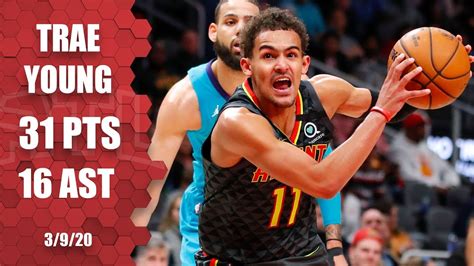 trae young stats vs hornets
