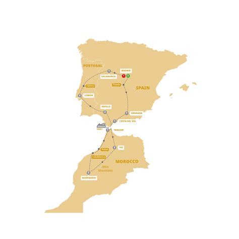 trafalgar tours spain portugal morocco 2020