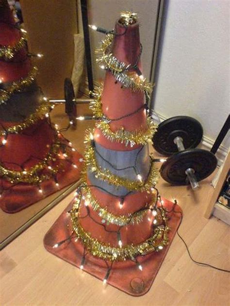 Traffic Cone Christmas Tree