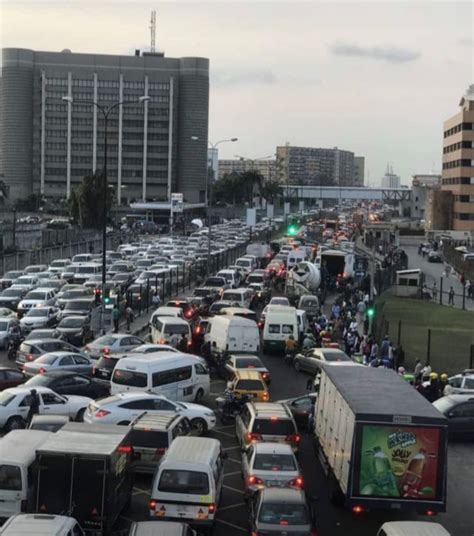 traffic in lagos today