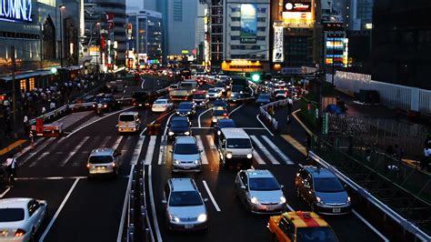 traffic jam tokyo