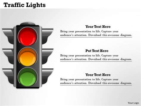 Traffic Light In Powerpoint Presentation