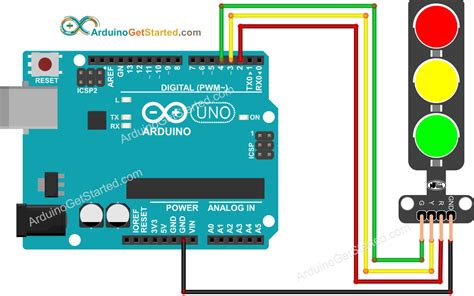 Traffic Light Program Arduino