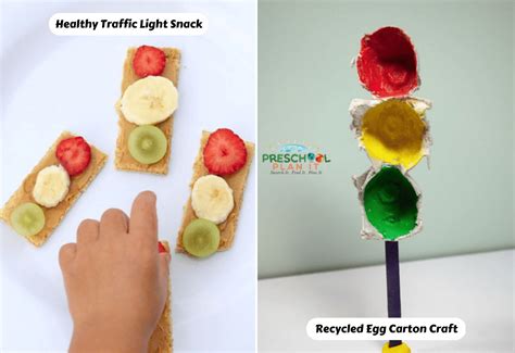 Traffic Light Toddler Activity
