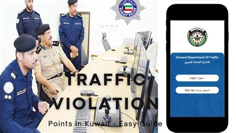 traffic violation check kuwait