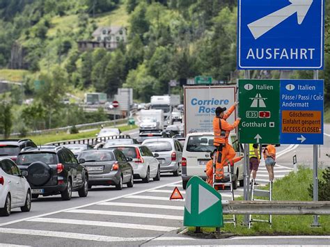 trafic gothard en direct