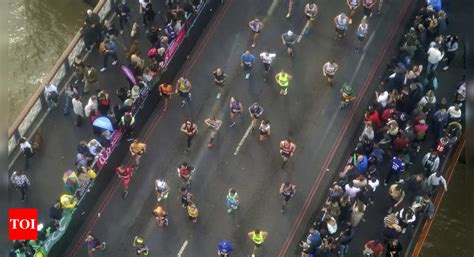 tragedy as london marathon runner 45 dies