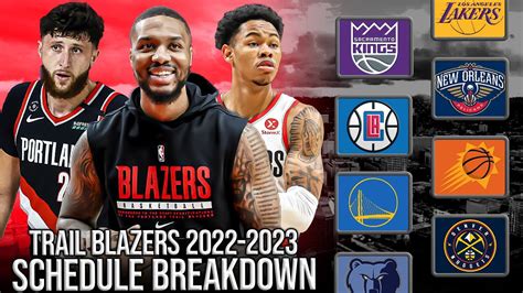 trail blazers 2022 roster