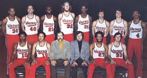 trail blazers roster 1977