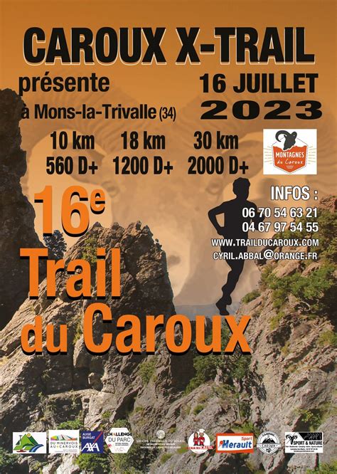 trail du caroux 2023
