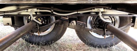 Bent trailer axle repair YouTube