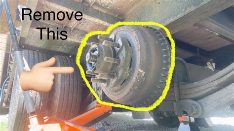 Trailer Brake Drum Stuck