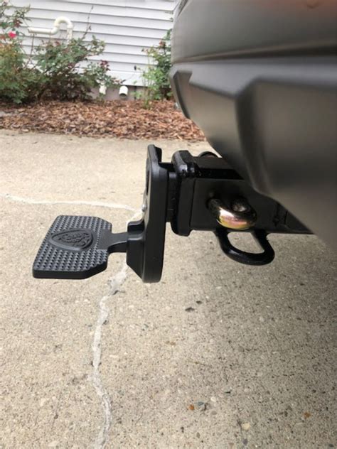 Trailer Hitch Flip Down Step