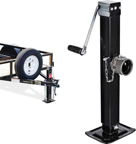 Trailer Jack Wheel Vs Foot