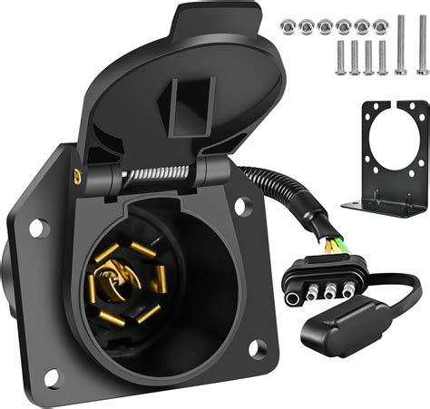 Trailer Light Plug Bracket