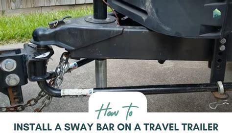 Trailer Sway Bar Hookup
