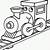 train coloring pages for toddlers