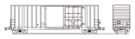 Train Box Car Dimensions