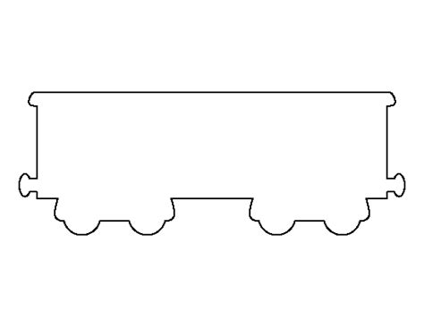 Train Box Car Template