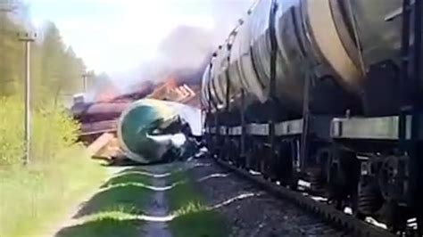 Train Car Explosion
