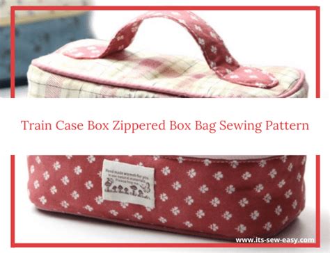 Train Case Box Sewing