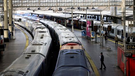 train lines affected by train strike